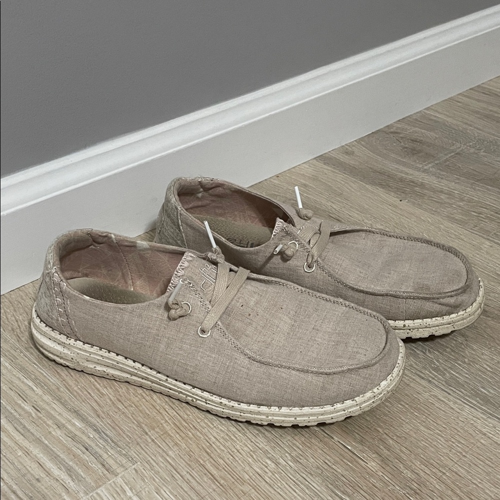 Women Wendy hey dudes tan/pink